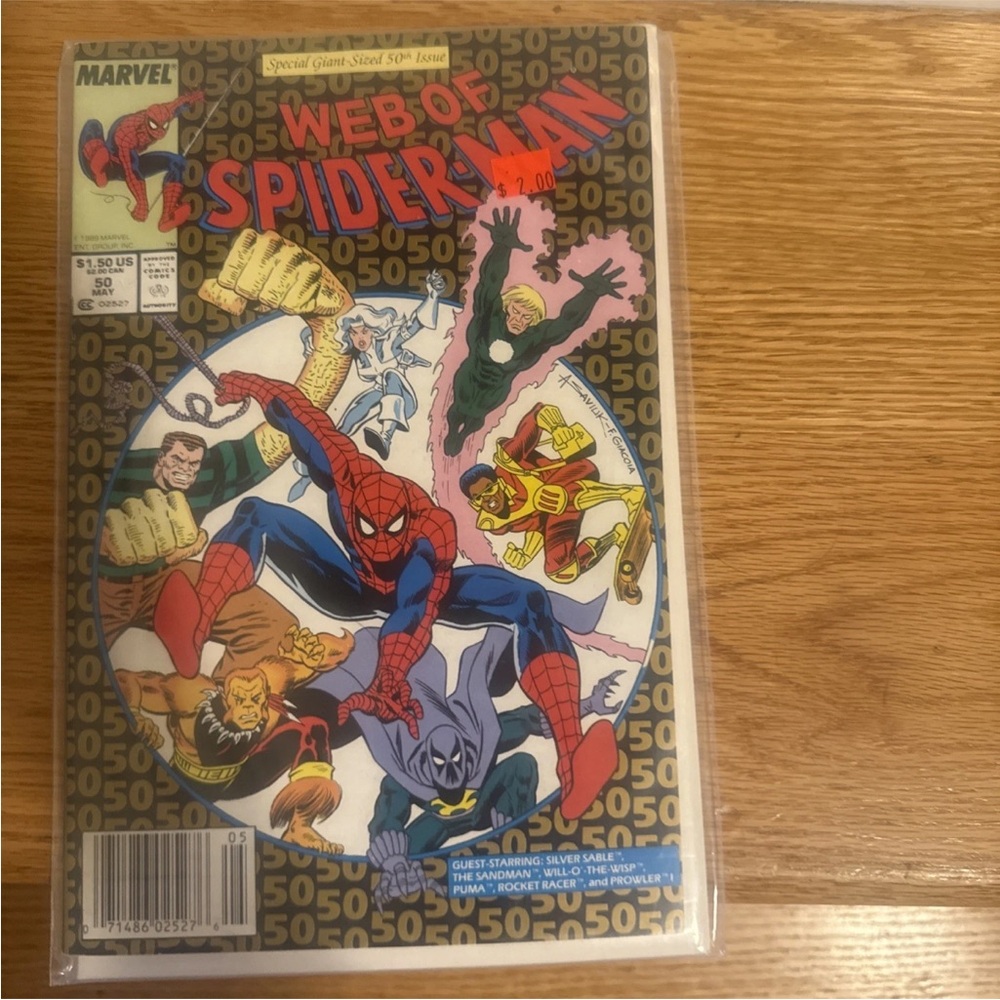 Web of Spider-Man #50 (Marvel Comics May 1989)